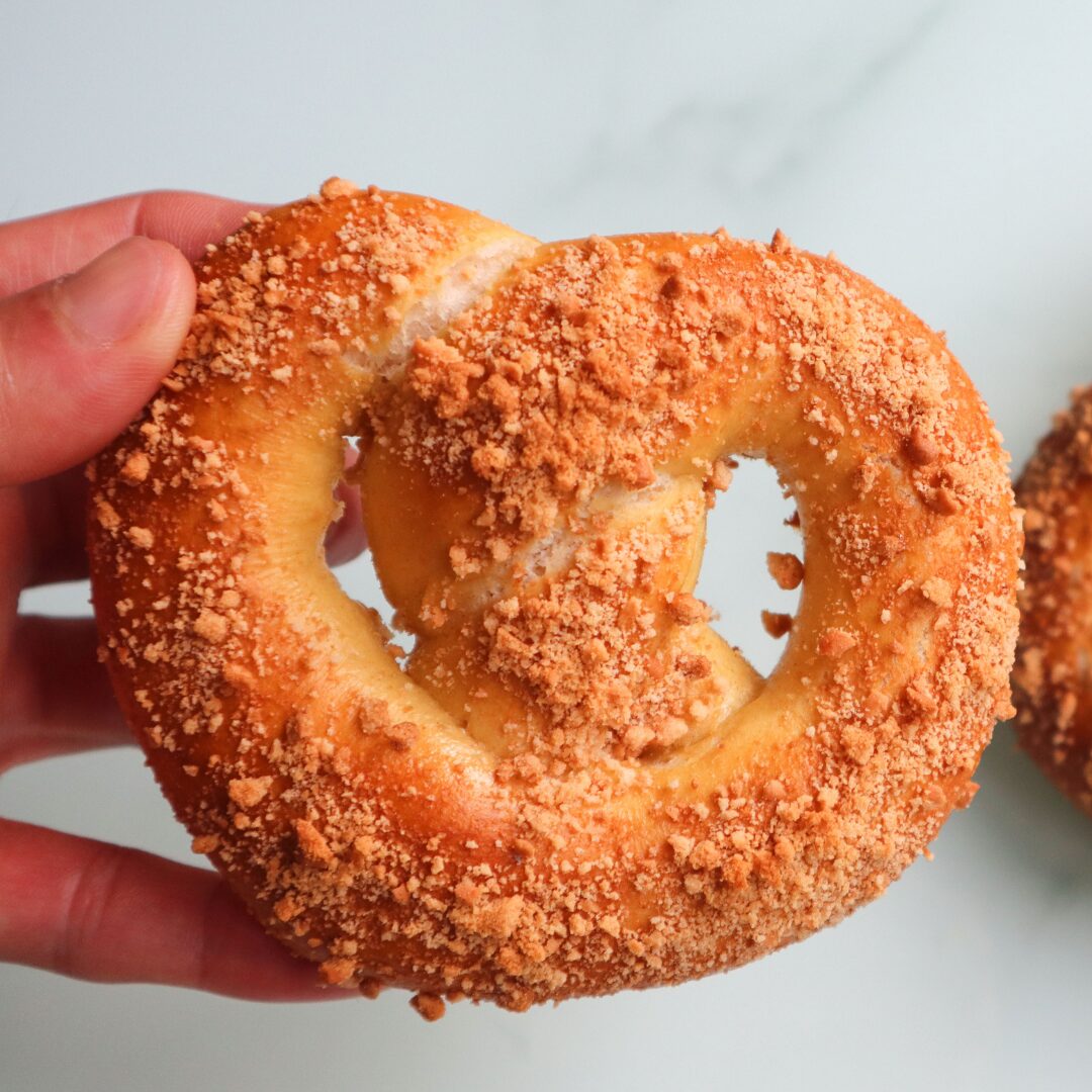 スウィートクリームチーズ・プレッツェルのレシピ 完成写真2