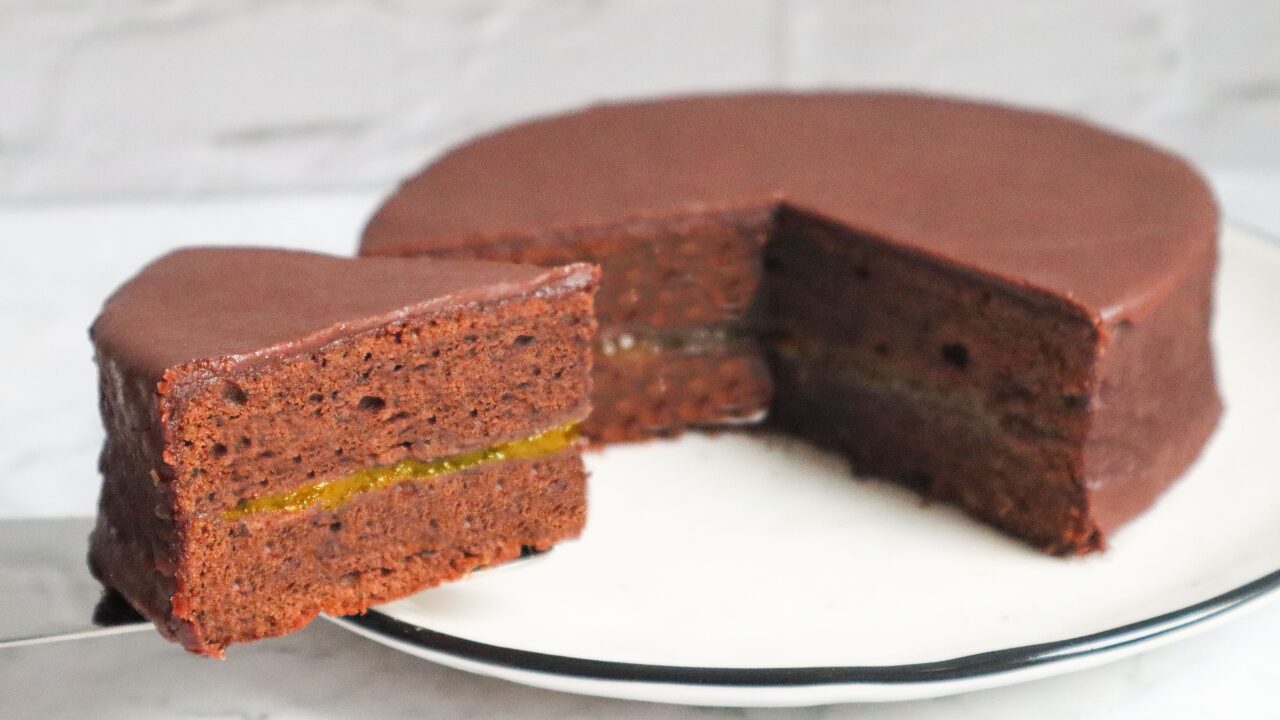 ザッハトルテのレシピ　完成写真