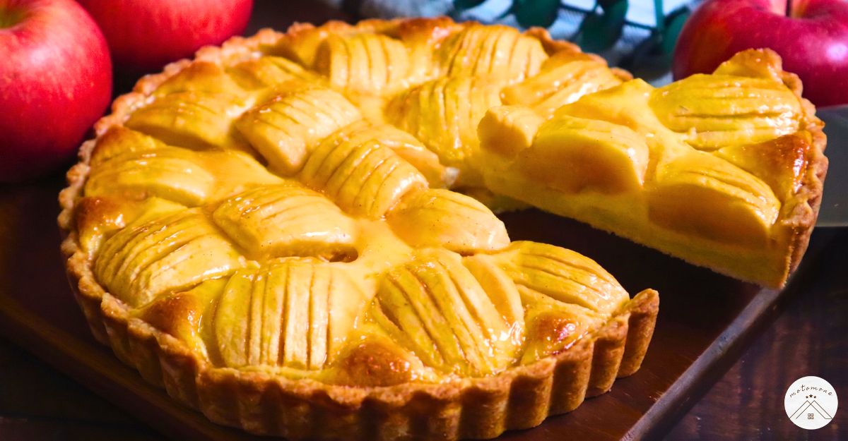 シュバーベン風りんごケーキのレシピ 完成写真